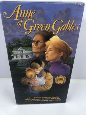 Anne of Green Gables (VHS, 1996, 2-Tape Set). Please Read